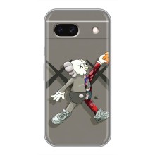 Чехлы для Google Pixel 8A - Bearbrick Louis Vuitton (PREMIUMPrint) (Беарбрик Джордан)