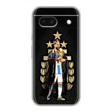 Чехлы для Google Pixel 8A (Leo чемпион) (AlphaPrint) (Месси Король)
