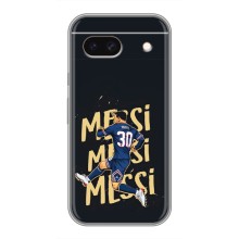 Чехлы для Google Pixel 8A (Leo чемпион) (AlphaPrint) (Messi ПСЖ)