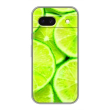 Чехлы с Фруктами для Google Pixel 8A (VPrint) (Лайм)