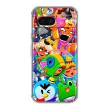 Чехлы Brawl Stars для Google Pixel 8A (AlphaPrint)