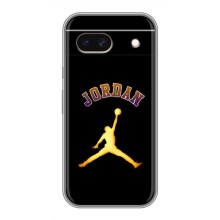 Чехлы для Google Pixel 8A - с картинкой JORDAN (AlphaPrint) (Jordan Gold)