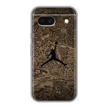 Чехлы для Google Pixel 8A - с картинкой JORDAN (AlphaPrint) (Logo Jordan)