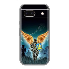 Чехлы с картинкой ЗСУ для Google Pixel 8A (AlphaPrint) (Солдат ЗСУ)