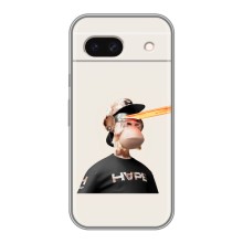 Чехлы с Обезьянами NFT для Google Pixel 8A (AlphaPrint) (обезьяна NFT в очках)