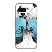 Чехлы с Пандами на Google Pixel 8A – Панда боксер
