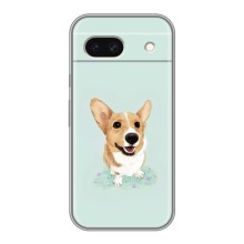 Чехлы с собаками для Google Pixel 8A (VPrint) (Корги)