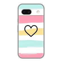 Чехлы с тематикой "Маленькие Сердечки" на Google Pixel 8A – Красивое сердечко