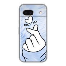 Чохол (Знак сердечка) для Google Pixel 8A – Серце знак