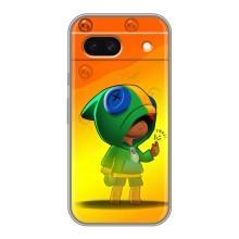 Чехол Бравл Старс для Google Pixel 8A – LEON в кофте