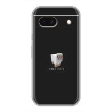 Чехол Майнкрафт на Google Pixel 8A (AlphaPrint) Minecraft (Овечка Майнкрафт)