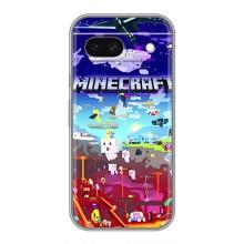 Чехол майнкрафт для Google Pixel 8A – MINECRAFT