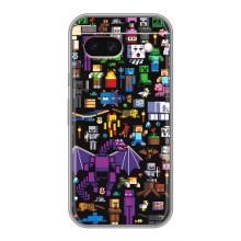 Чехол майнкрафт для Google Pixel 8A – Все персонажи