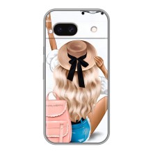 Чехол с печатью для Google Pixel 8A - (Мода) (AlphaPrint) (Путешествие)