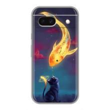 Чехол на тематику: Коты для Google Pixel 8A – Встреча