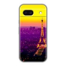 Чехол с Эйфелевой башней на Google Pixel 8A – Яркая башня
