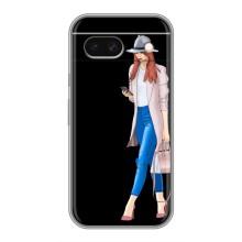Чохол з картинкою Модні Дівчата Google Pixel 8A – Дівчина з телефоном