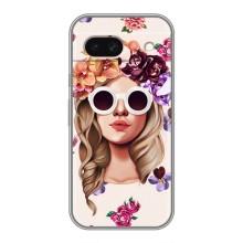 Чохол з картинкою Модні Дівчата Google Pixel 8A – Дівчина в окулярах