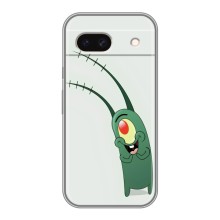 Чехол с картинкой "Одноглазый Планктон" на Google Pixel 8A (Милый Планктон)