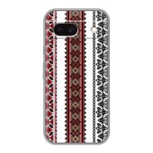 Силиконовый Чехол на Google Pixel 8A с картинкой Вышиванки – Вышиваночки