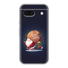 Чехол Санта Клаус для Google Pixel 8A – Подарки от Санты
