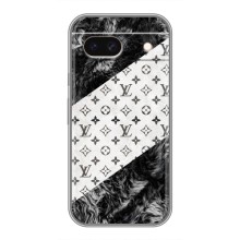 Чехол Стиль Louis Vuitton на Google Pixel 8A (LV на белом)