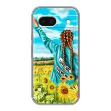 Чехол Стильные девушки на Google Pixel 8A – Девушка на поле