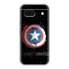 Чехол с Щитом Капитана Америки на Google Pixel 8A – Щит Капитана