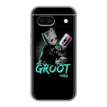 Чехол Супергерои Марвел на Гугл Пиксель 8А – Groot