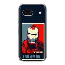 Чохол Супергерой Залізна Людина на Google Pixel 8A – Art Iron man