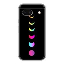 Чехол (ТПУ) с планетами на Google Pixel 8A – Полнолуние