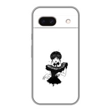 Чехлы Венсдей на Google Pixel 8A Уэнсдей (AlphaPrint) (танец Уэнздей)