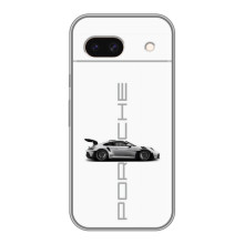 Чохол з авто Порше для Google Pixel 8A – білий порше