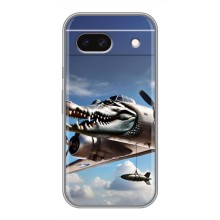 Чехол с мемом Тралалело тралала на Google Pixel 8A (Бомбардиро крокодило)