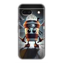 Чехол с мемом Тралалело тралала на Google Pixel 8A (Капучино асасино)