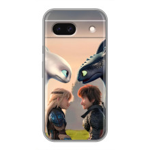 Чехол как приручить дракона на Google Pixel 8A – Гикавка и Астрид