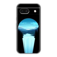 Летний Чехол на Google Pixel 8A – Синий Водопад