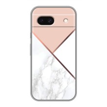 Мраморный чехол на Google Pixel 8A (VPrint) (Тройной мрамор)