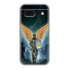 Патриотический Чехол для Google Pixel 8A – ЗСУ з крильями