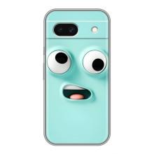 Силиконовые Чехлы (смешные стикеры) для Google Pixel 8A – мордочка