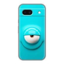 Силиконовые Чехлы (смешные стикеры) для Google Pixel 8A – Одноглазик
