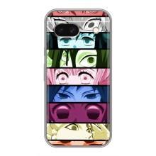 Силиконовые чехлы с глазами Anime для Гугл Пиксель 8А – Глаза Хашира