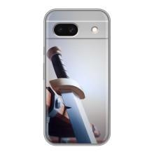 Силіконовий Чохол (атрибутика Клеш Роял) для Google Pixel 8A – Меч варвара