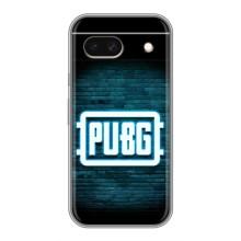 Чохол (TPU) з картинкою "Лого Пабг" на Гугл Піксель 8А – Лого PUBG