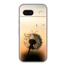 Силиконовый Чехол с одуванчиками на Google Pixel 8A – Роздумаханый одуванчик
