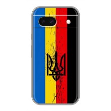 Украинские Чехлы для Google Pixel 8A с картинкой УПА (AlphaPrint) (Флаг УПА)