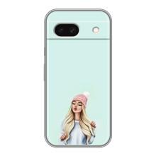 Силіконовый Чохол на Google Pixel 8A з картинкой Модных девушек – В шапці