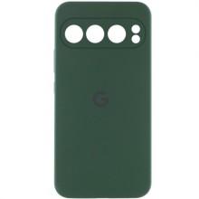 Чехол Silicone Cover Lakshmi Full Camera (AAA) with Logo для Google Pixel 9 Pro XL – Зеленый