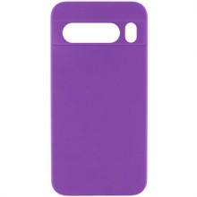 Чехол Silicone Cover Lakshmi Full Camera (AA) для Google Pixel 9 Pro XL – Фиолетовый