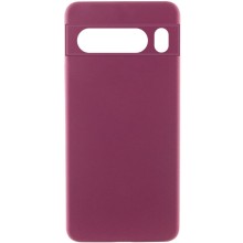 Чохол Silicone Cover Lakshmi Full Camera (AAA) для Google Pixel 9 Pro XL – Бордовий